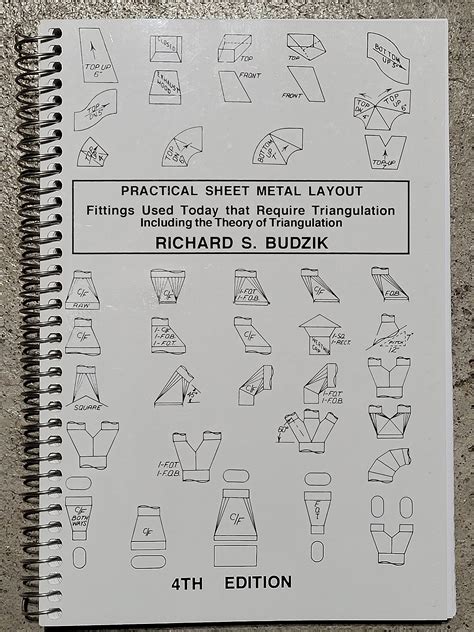 practical sheet metal layout richard s budzik|Practical Sheet Metal Layout: Fittings used today that require .